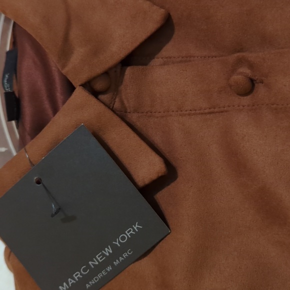 NWT MARC NEW YORK RUFFLE SLEEVE BUTTON FRONT SMALL - Picture 8 of 11